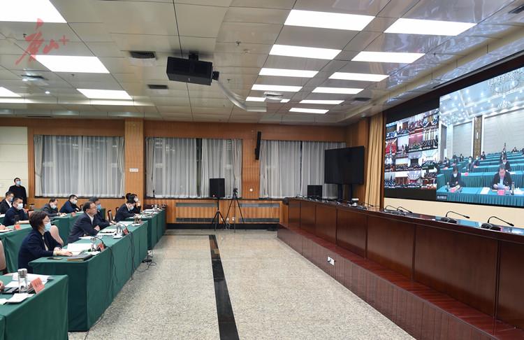 唐山應對新冠肺炎疫情工作領導小組會議暨視頻調度會議召開 張古江主持.jpg